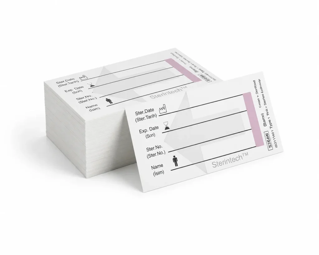 Sterintech Standart Sterilizasyon Konteyner Kartı