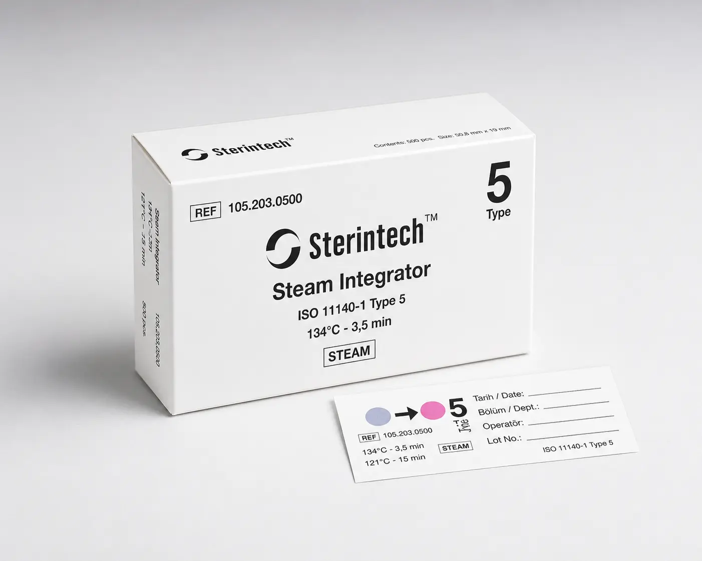 Tip 5 Buhar Sterilizasyon İntegratörü